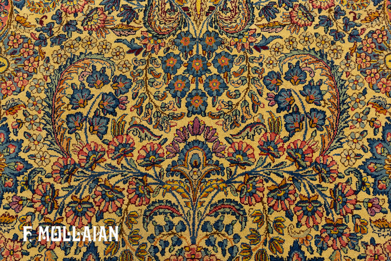 Antique Persian Kerman Rug n°:53723494